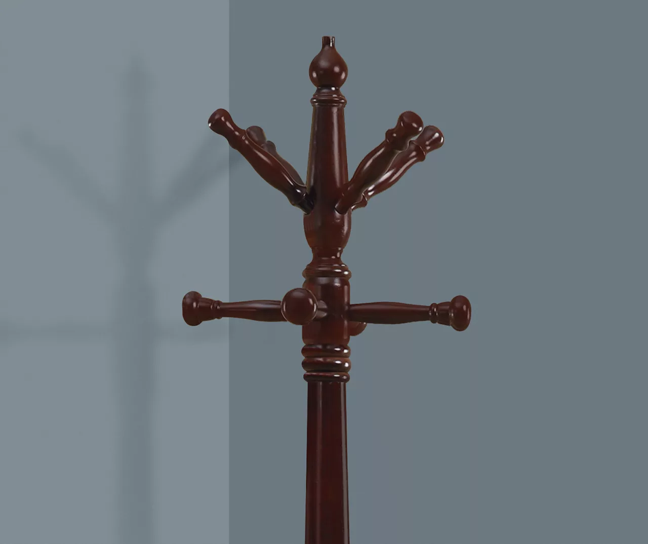 Monarch Turned Post 11-Hook Coat Rack 7 Monarch Turned Post 11-Hook Coat Rack - Image 5