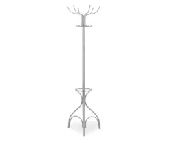 Monarch Metal 12-Hook Coat Rack With Umbrella Holder 20 Monarch Metal 12-Hook Coat Rack With Umbrella Holder -Furniture Specialty Shop 810542538 2