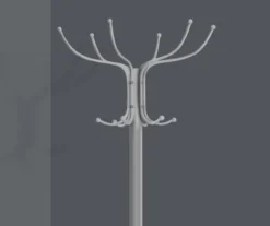 Monarch Metal 12-Hook Coat Rack With Umbrella Holder 21 Monarch Metal 12-Hook Coat Rack With Umbrella Holder -Furniture Specialty Shop 810542538 3