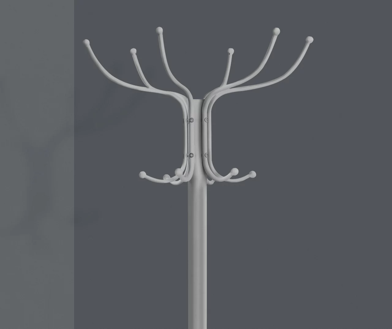 Monarch Metal 12-Hook Coat Rack With Umbrella Holder 10 Monarch Metal 12-Hook Coat Rack With Umbrella Holder - Image 8