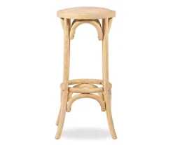 Franklin 30" Backless Woven Ratten Bar Stool -Furniture Specialty Shop 810543045 3