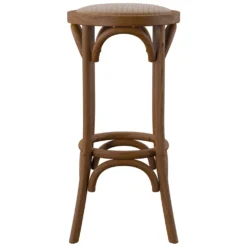 Franklin 30" Backless Woven Ratten Bar Stool -Furniture Specialty Shop 810543046 4