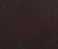 Memphis Black Metal & Brown Faux Leather Circle Back Counter Stool -Furniture Specialty Shop 810543053 A8 7