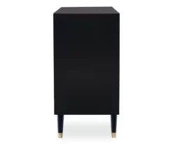 Urban Fresh Black & Gold 6-Drawer Textured Geometric Dresser -Furniture Specialty Shop 810543103 4
