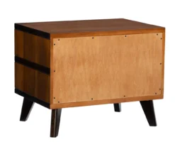 Manhattan Walnut 2-Drawer Mid-Century Wood Nightstand 21 Manhattan Walnut 2-Drawer Mid-Century Wood Nightstand -Furniture Specialty Shop 810543109 A2 4
