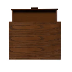 Shay Walnut 1-Drawer Wood Nightstand 10 Shay Walnut 1-Drawer Wood Nightstand -Furniture Specialty Shop 810543117 4
