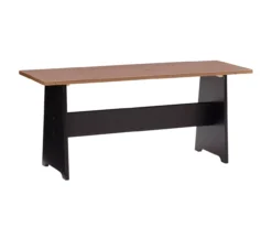 Atrium Black & Pecan 3-Piece Wooden Breakfast Nook Set -Furniture Specialty Shop 810543121 A0 2