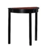 Shirley Black Cherry Transitional Wood Demi Lune Console Table 2 Shirley Black Cherry Transitional Wood Demi Lune Console Table -Furniture Specialty Shop 810543150 1