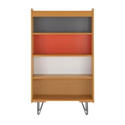 Nate Ash 4-Shelf Bookcase 9 Nate Ash 4-Shelf Bookcase -Furniture Specialty Shop 810543195 3