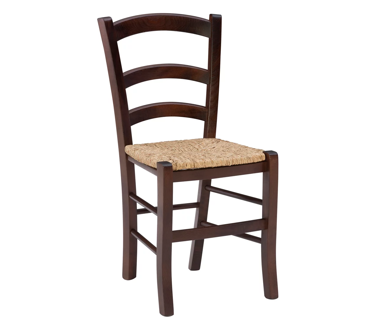 Bordeaux Walnut Handwoven Ladder Back Side Chairs, 2-Pack 9 Bordeaux Walnut Handwoven Ladder Back Side Chairs, 2-Pack - Image 7