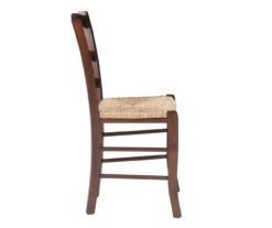 Bordeaux Walnut Handwoven Ladder Back Side Chairs, 2-Pack 20 Bordeaux Walnut Handwoven Ladder Back Side Chairs, 2-Pack -Furniture Specialty Shop 810543200 A1