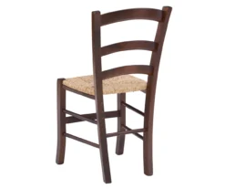 Bordeaux Walnut Handwoven Ladder Back Side Chairs, 2-Pack 21 Bordeaux Walnut Handwoven Ladder Back Side Chairs, 2-Pack -Furniture Specialty Shop 810543200 A2