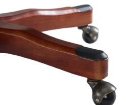 Austin Brown Linen Cow Print Office Chair -Furniture Specialty Shop 810543224 A8 6