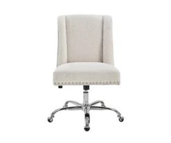 Comfort Home Warm White Sherpa Chair -Furniture Specialty Shop 810543232 3