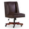 Austin Dark Walnut Upholstered Office Chair -Furniture Specialty Shop 810543233 A0 1