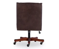Austin Dark Walnut Upholstered Office Chair -Furniture Specialty Shop 810543233 A2 5