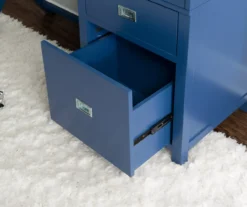 Kari Royal Blue 4-Drawer Office Desk -Furniture Specialty Shop 810543245 A0 9