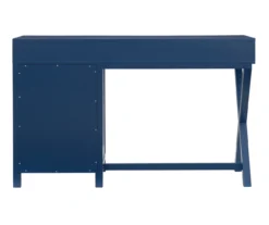 Kari Royal Blue 4-Drawer Office Desk -Furniture Specialty Shop 810543245 A4 5