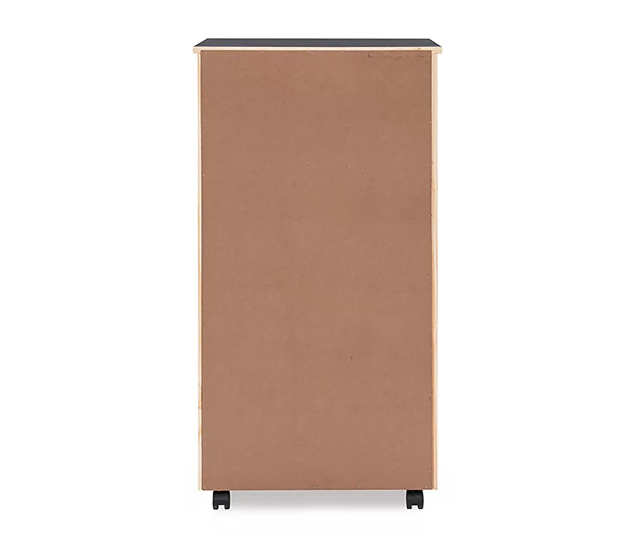 Craft Mate Gray Wood 8-Drawer Rolling Storage Cart 6 Craft Mate Gray Wood 8-Drawer Rolling Storage Cart - Image 4