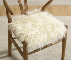 Emmitt Gray & Brown Faux Fur Wishbone Chair -Furniture Specialty Shop 810543298 A0 10