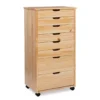 Craft Mate Natural Wood 8-Drawer Rolling Storage Cart -Furniture Specialty Shop 810543300 1