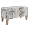 Lisa Palm Tree Storage Ottoman -Furniture Specialty Shop 810543332 1