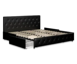 DHP Dana Faux Leather Upholstered Bed With Storage 34 DHP Dana Faux Leather Upholstered Bed With Storage -Furniture Specialty Shop 810543731 5