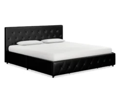 DHP Dana Faux Leather Upholstered Bed With Storage 35 DHP Dana Faux Leather Upholstered Bed With Storage -Furniture Specialty Shop 810543731 6