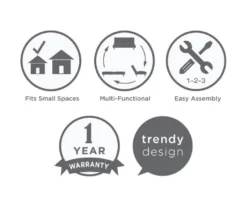 Atwater Living DHP Francis Mid-Century Daybed -Furniture Specialty Shop 810543742 2