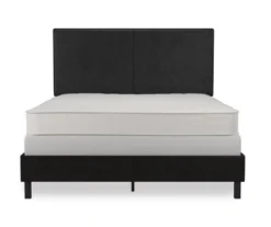 Atwater Living DHP Jazmine Black Faux Leather Upholstered Bed 37 Atwater Living DHP Jazmine Black Faux Leather Upholstered Bed -Furniture Specialty Shop 810543813 3