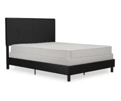 Atwater Living DHP Jazmine Black Faux Leather Upholstered Bed 22 Atwater Living DHP Jazmine Black Faux Leather Upholstered Bed -Furniture Specialty Shop 810543813 4
