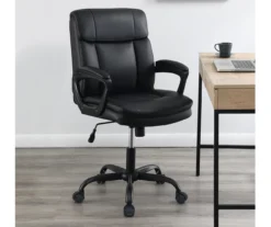 Real Living Faux Leather Office Chair -Furniture Specialty Shop 810547500