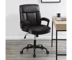 Real Living Faux Leather Office Chair -Furniture Specialty Shop 810559968