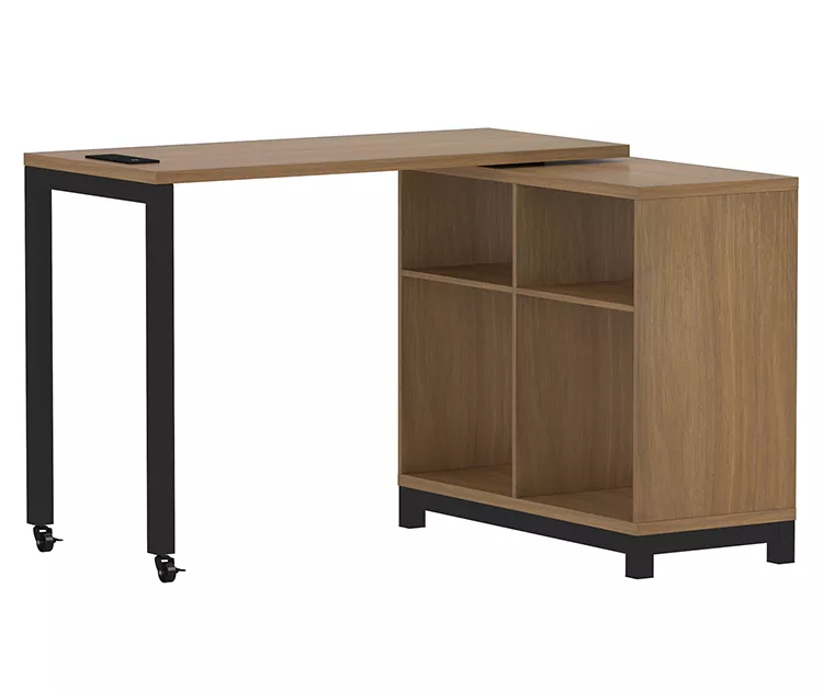 Real Living Seven Hills Metal & Melamine 4-Cube Pivot Desk With USB Charging 3 Real Living Seven Hills Metal & Melamine 4-Cube Pivot Desk With USB Charging