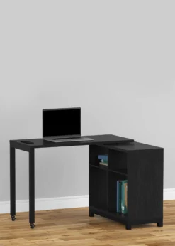 Real Living Seven Hills Metal & Melamine 4-Cube Pivot Desk With USB Charging 23 Real Living Seven Hills Metal & Melamine 4-Cube Pivot Desk With USB Charging -Furniture Specialty Shop 810561092 11