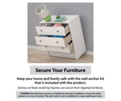 Ivory Oak 3-Door Storage Wardrobe -Furniture Specialty Shop 810561398 6