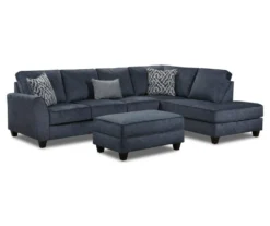 Dancaster Navy Storage Ottoman -Furniture Specialty Shop 810569828 810569829 810569830 1