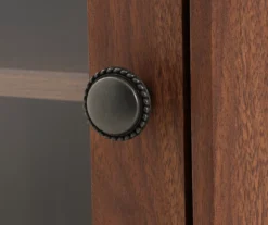 48" Brown Corner Electric Fireplace Console -Furniture Specialty Shop 810570725 2