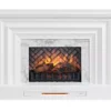 53.5" White Marble Petite Grand Electric Fireplace -Furniture Specialty Shop 810570829 11