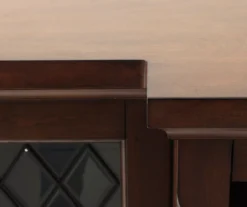 66" Heirloom Cherry Electric Fireplace Console -Furniture Specialty Shop 810570830 2