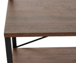 Walnut Hall Tree With Bench -Furniture Specialty Shop 810583082 3