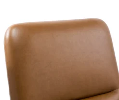 Camel Brown Vegan Leather Office Chair 19 Camel Brown Vegan Leather Office Chair -Furniture Specialty Shop 810583520 A8 3