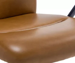 Camel Brown Vegan Leather Office Chair 21 Camel Brown Vegan Leather Office Chair -Furniture Specialty Shop 810583520 A8 5