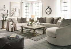Signature Design By Ashley Soletren Queen Sleeper Sofa -Furniture Specialty Shop 810587415 810587463 810587414 2