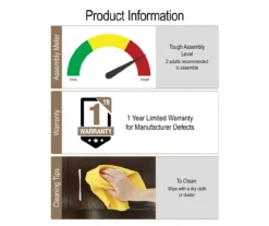 CosmoLiving Brielle Entryway Shoe Storage Cabinet 20 CosmoLiving Brielle Entryway Shoe Storage Cabinet -Furniture Specialty Shop 810589010 2