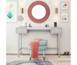 Elizabeth Dove Gray Office Desk 12 Elizabeth Dove Gray Office Desk -Furniture Specialty Shop 810589021 6