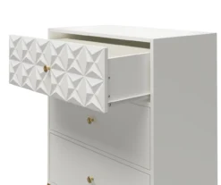 Blair White 3-Drawer Dresser -Furniture Specialty Shop 810589237 1
