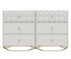 Blair White 6-Drawer Dresser 13 Blair White 6-Drawer Dresser -Furniture Specialty Shop 810589238 5