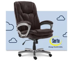 Benton Brown Big & Tall Faux Leather Executive Office Chair -Furniture Specialty Shop 810590314 6