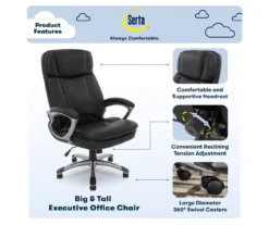 Serta Fairbanks Big & Tall Office Chair -Furniture Specialty Shop 810590319 7